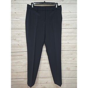 Donna Karan NWOT Navy Blue Ankle Pants Women’s Size 2‎ Straight Pockets Zipper